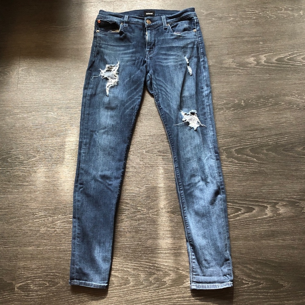 Hudson Krista Super Skinny Refe Wash Distressed